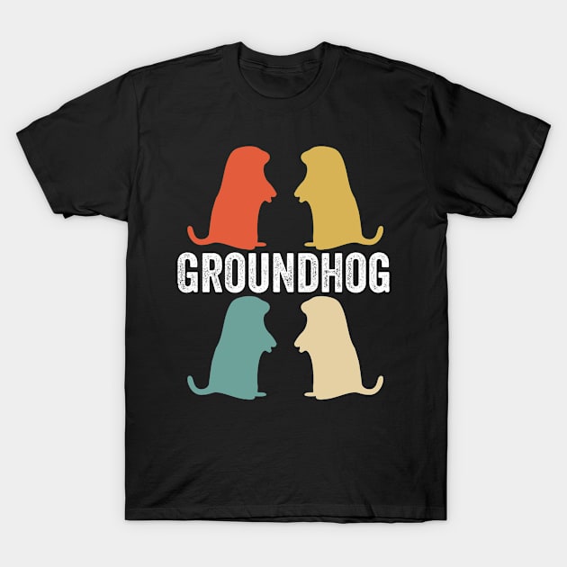 groundhog Groundhog Mom Tshirt Groundhog Day Zoologist Woodchuck Biology Animal Lover T-Shirt by BestSellerDesign